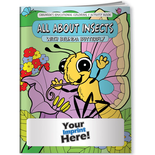 Products CUSTOM COLORING BOOKS - All About Insects