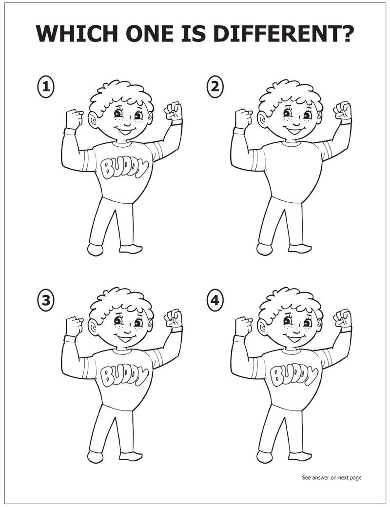 CUSTOM COLORING BOOKS - Meet Buddy Your Healthy Body - (300 min.)