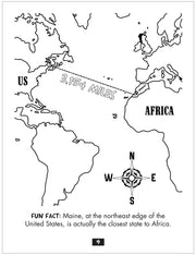 CUSTOM COLORING BOOKS - Across the USA
