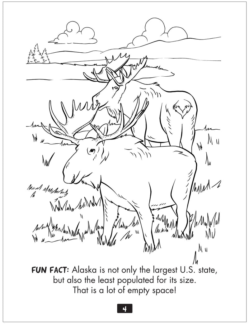 CUSTOM COLORING BOOKS - Across the USA
