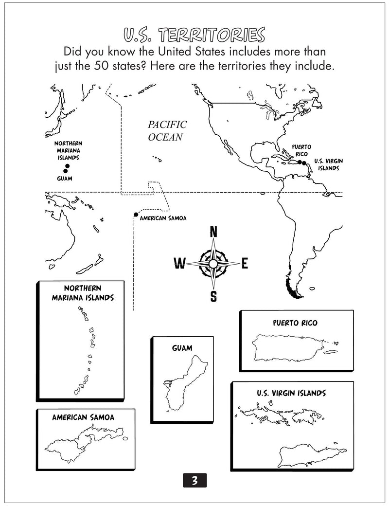 CUSTOM COLORING BOOKS - Across the USA