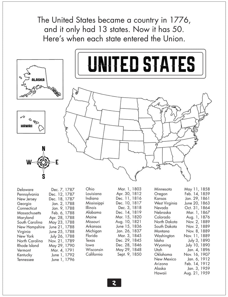 CUSTOM COLORING BOOKS - Across the USA