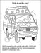 EMTs Help Save Lives - Coloring and Activity Books for Kids in Bulk - Pack of 250 - Educational & Inexpensive Handout