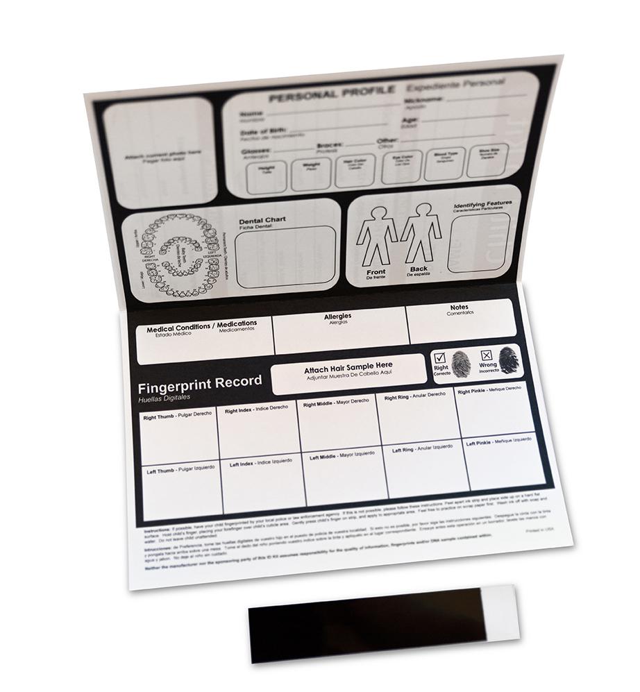 Child Identification & Fingerprint Kits Add Your Imprint — ZoCo Products