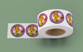 Eat Smart! Eat Right! Eat Healthy! Sticker Roll - 400 Stickers - ZoCo Products