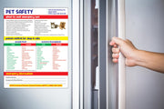 Pet Emergency Information Safety Magnet
