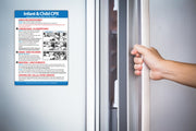 CPR Steps for Babies & Children Fridge Magnet