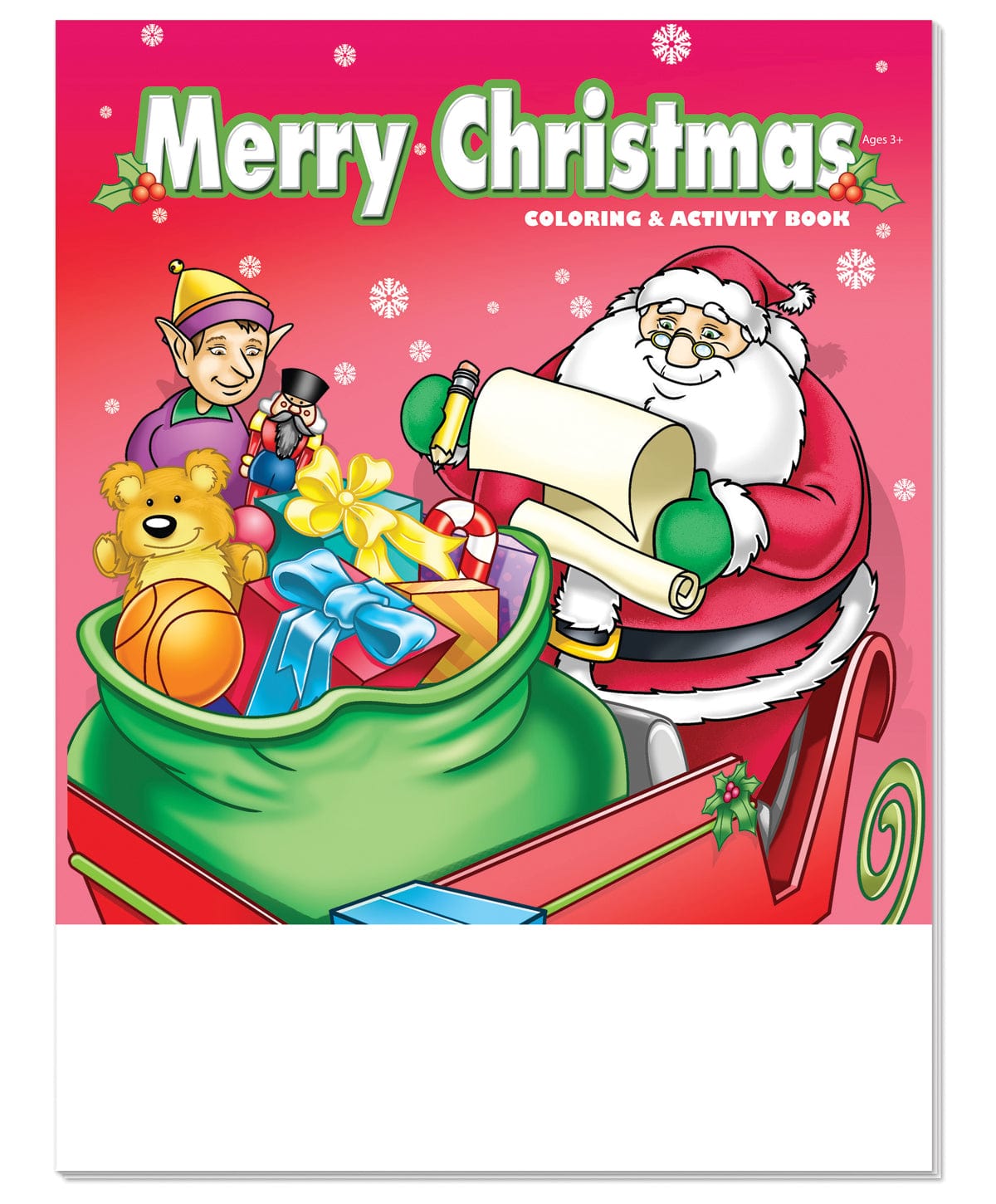 Christmas Coloring Books For Kids Bulk: Christmas Book, Easy and