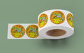 I Rush to Brush Sticker Roll - 400 Stickers - ZoCo Products