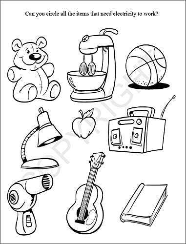Electric and Utility Safety - Coloring & Activity Books in Bulk - Promotional Products