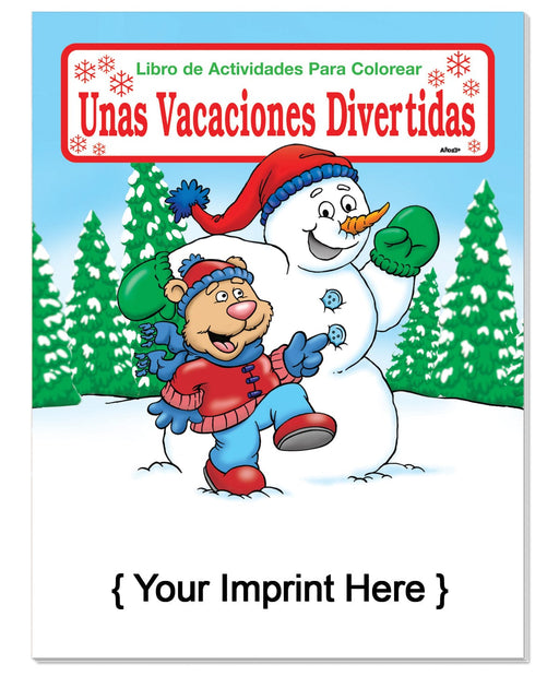 Holiday Fun (in Spanish) - Custom Coloring & Activity Books in Bulk
